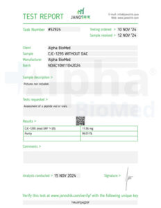 CJC-1295 - No DAC (10mg) - COA