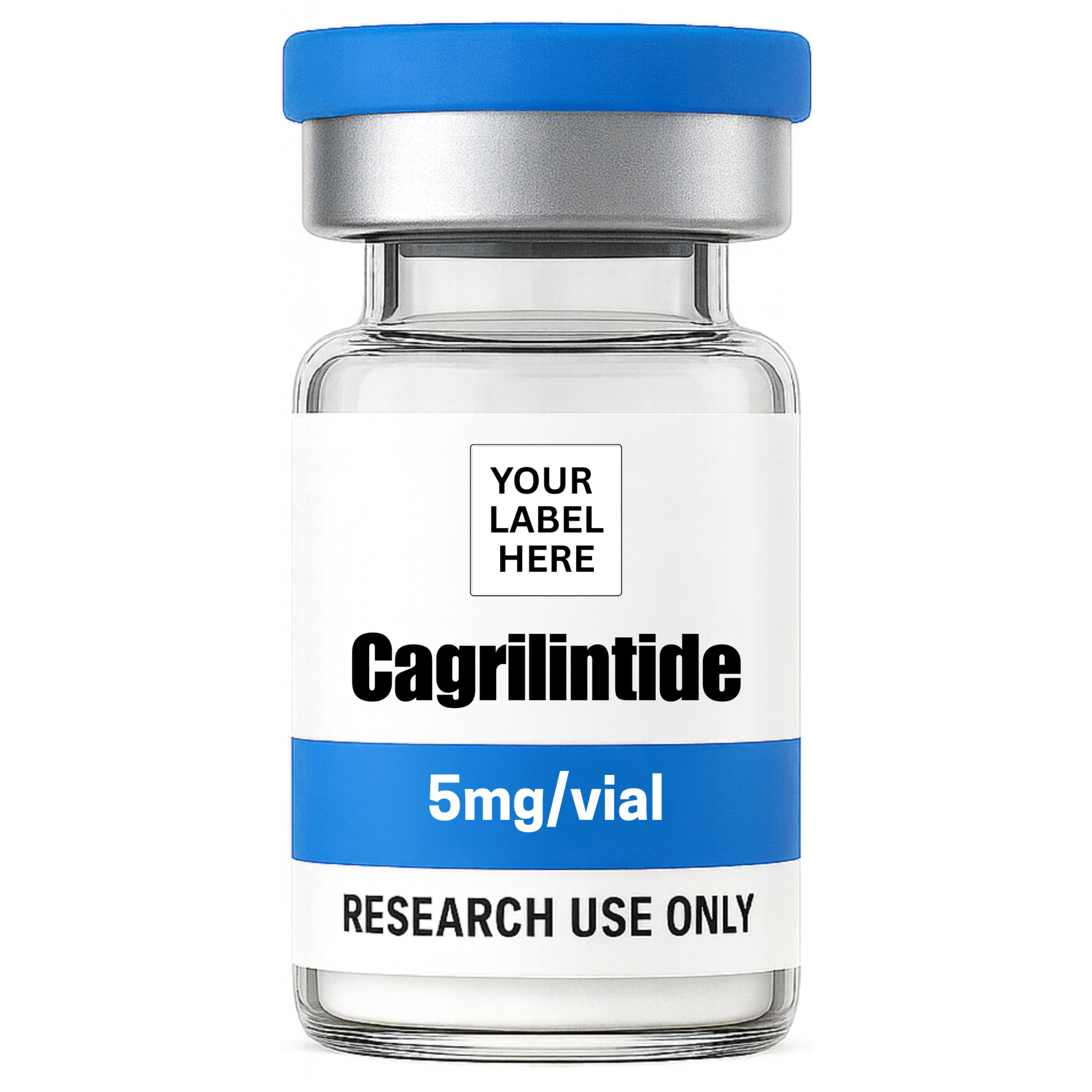 Cagrilintide (5mg) research peptide vial – YourPeptideBrand.com – for research use only