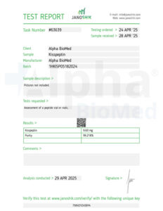 Kisspeptin (10mg) - COA
