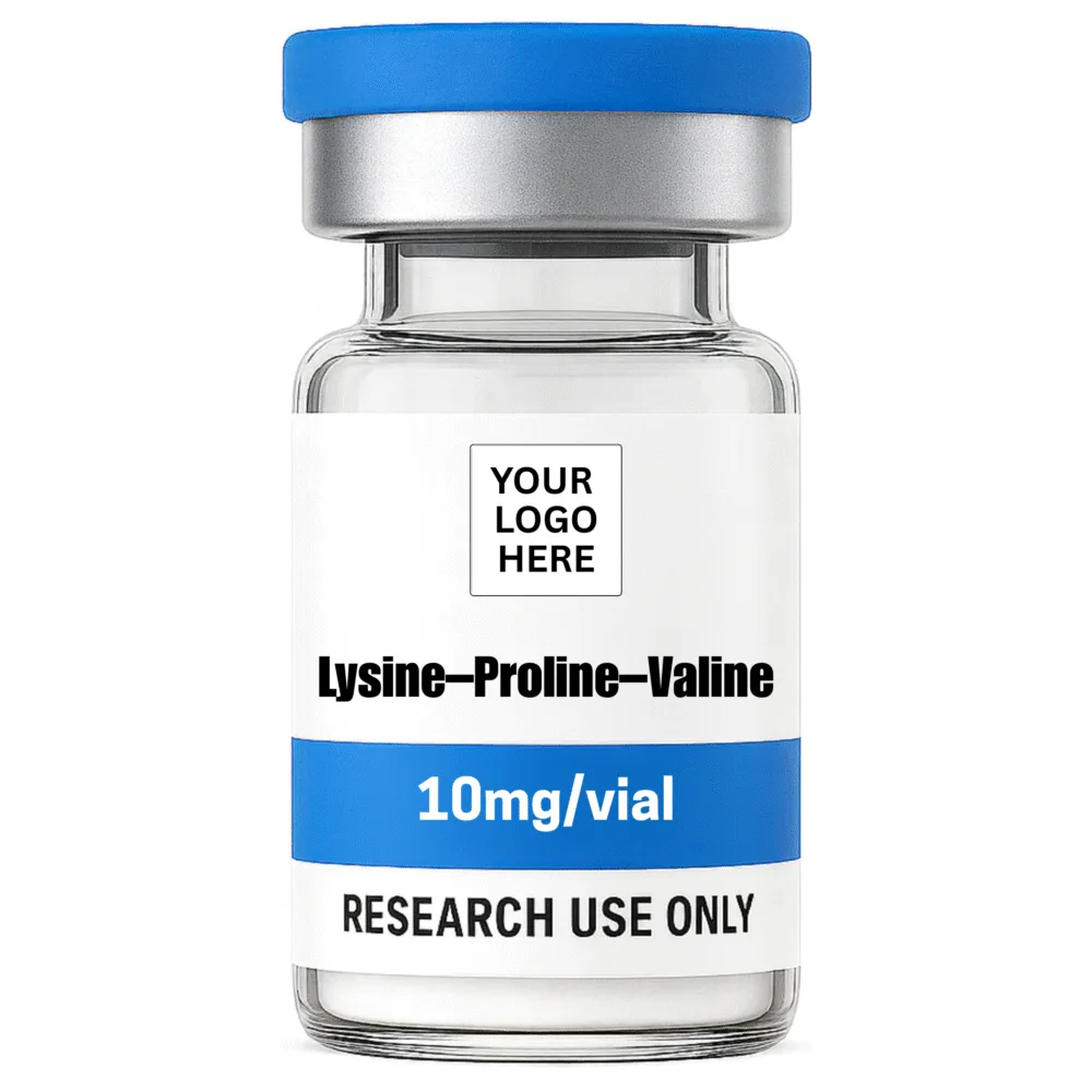 Lysine–Proline–Valine (KPV) 10 mg research peptide vial – for controlled laboratory use only