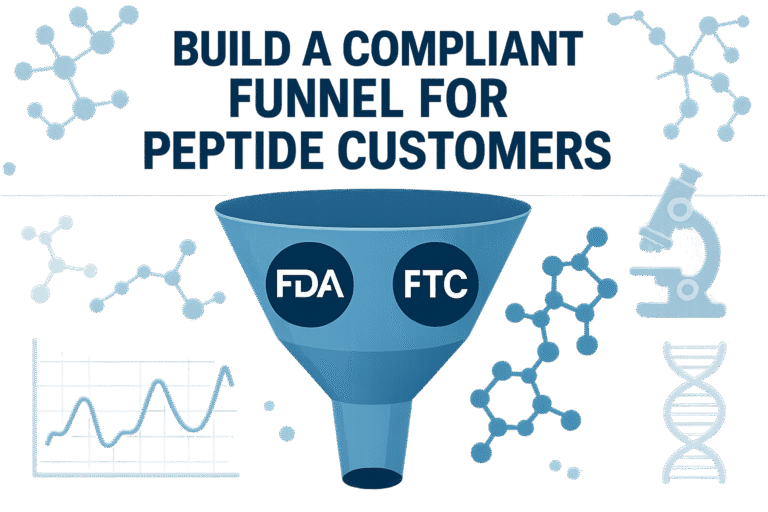 How to Build a Compliant Funnel for Peptide Researchers