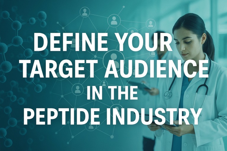 How to Define Your Target Audience in the Peptide Industry