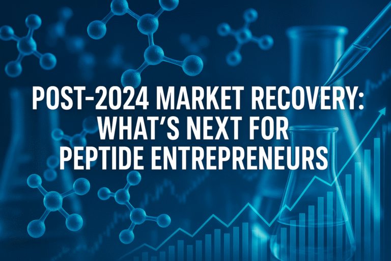 Post-2024 Market Recovery: What’s Next for Peptide Entrepreneurs