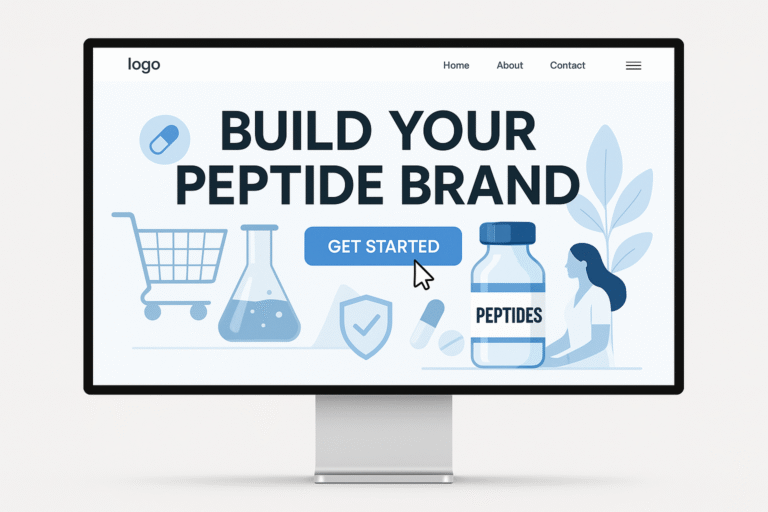 How to Build a Professional Website for Your Peptide Business