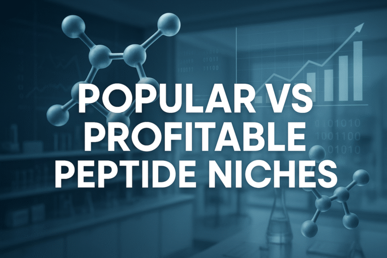 The Difference Between Popular and Profitable Peptide Niches