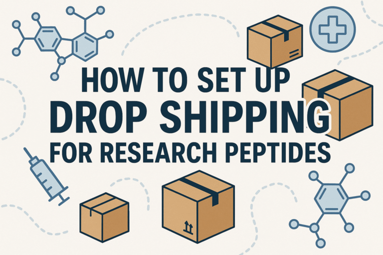 How to Set Up Drop Shipping for Research Peptides