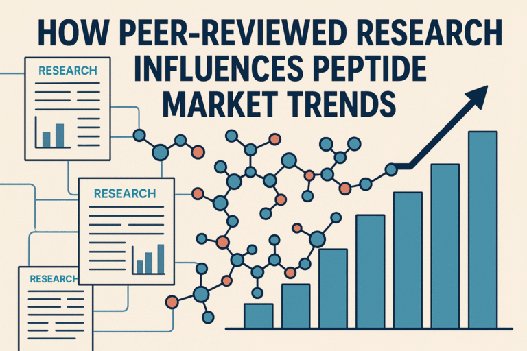 How Peer-Reviewed Research Influences Peptide Market Trends