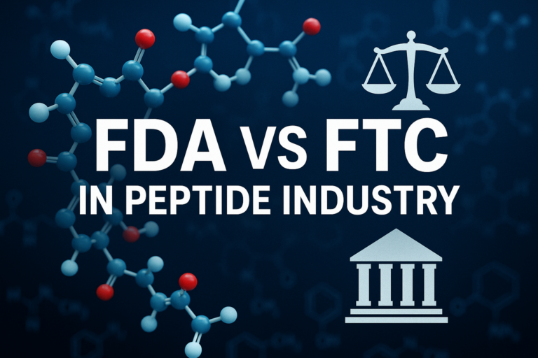 FDA vs. FTC: Who Regulates What in the Peptide Industry