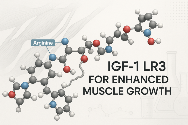 IGF-1 LR3: Long-Arg3 IGF-1 for Enhanced Muscle protein synthesis research
