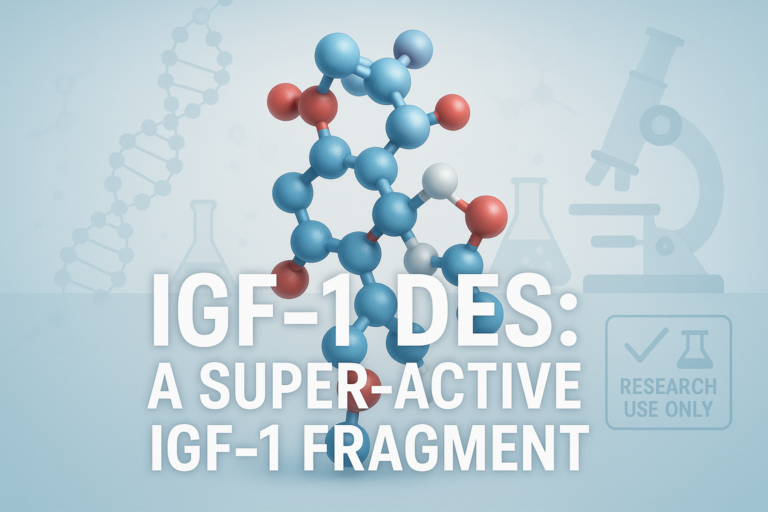 IGF-1 DES (Des(1-3) IGF-I): A Super-Active IGF-1 Fragment