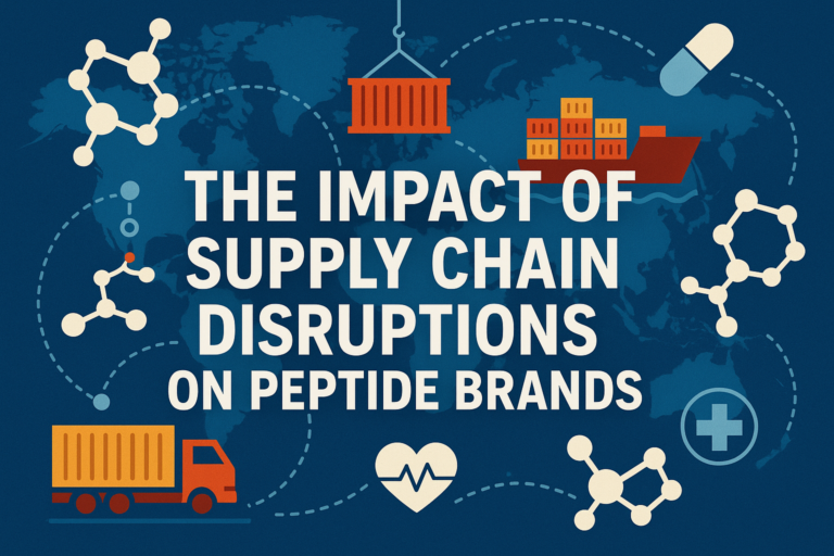 The Impact of Supply Chain Disruptions on Peptide Brands