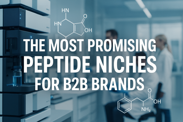 The Most Promising Peptide Niches for B2B Brands