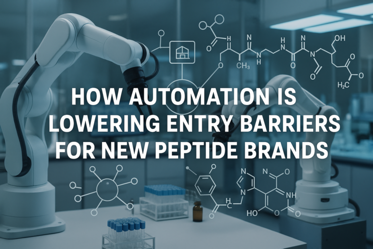 How Automation Is Lowering Entry Barriers for New Peptide Brands