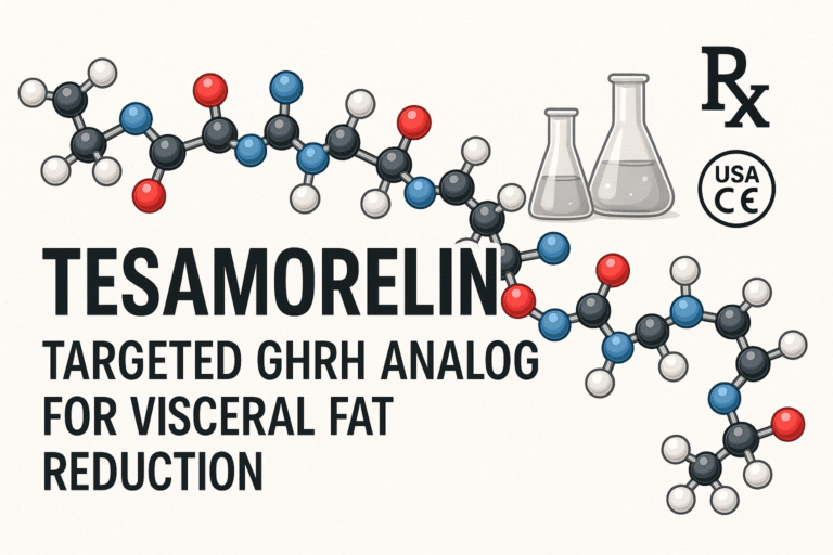 Tesamorelin: The Targeted GHRH Analog for Visceral Fat Reduction