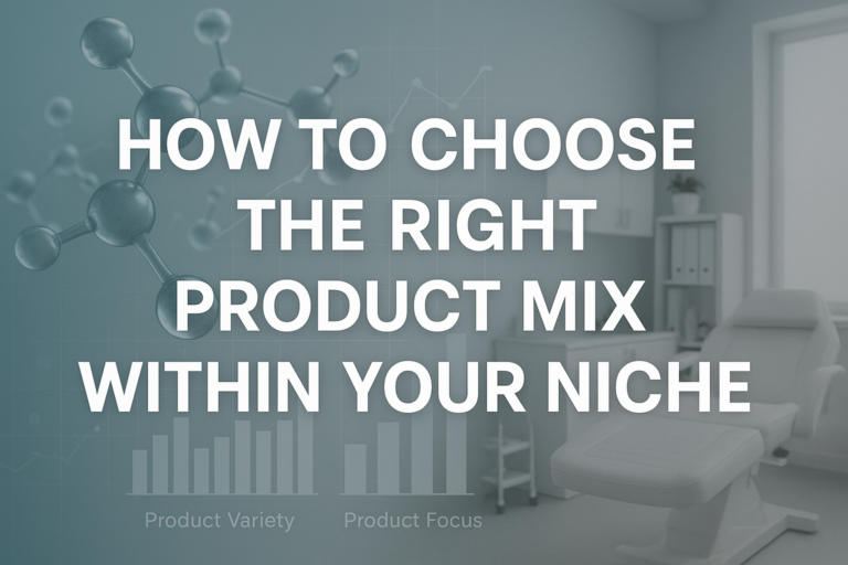 How to Choose the Right Product Mix Within Your Niche