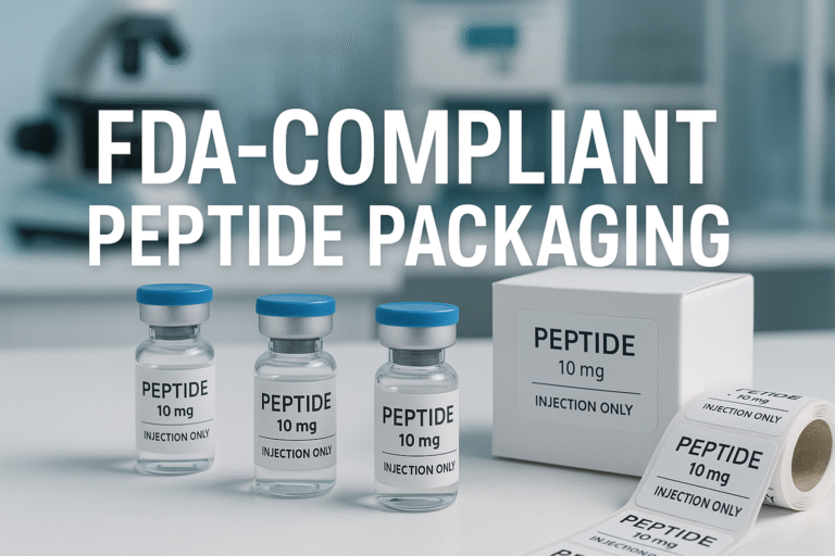 How to Create FDA-Compliant Peptide Packaging