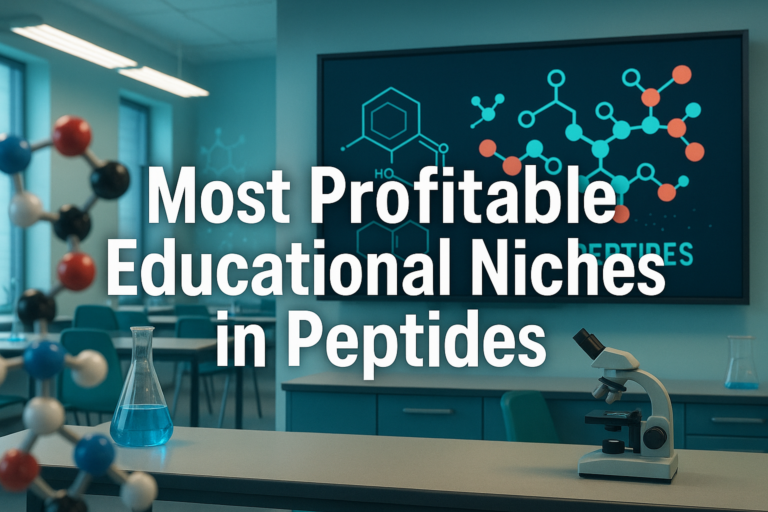 The Most Profitable Educational Niches in Peptides