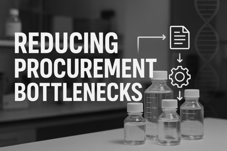 Research examining effects on Procurement Bottlenecks in Research Material Sourcing