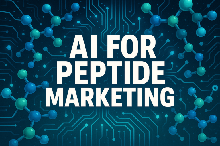 Beginner’s Guide to Using AI for Peptide Marketing
