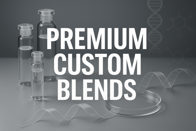 Premium Custom Blends: The New Frontier in Peptide Niches