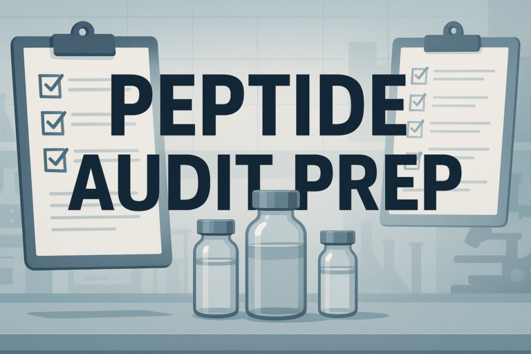 Preparing Your Lab for Institutional Peptide Audits
