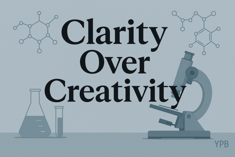 Why Clarity Beats Creativity in Peptide Branding
