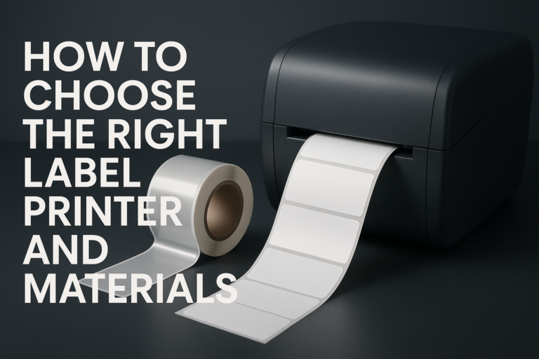 How to Choose the Right Label Printer and Materials