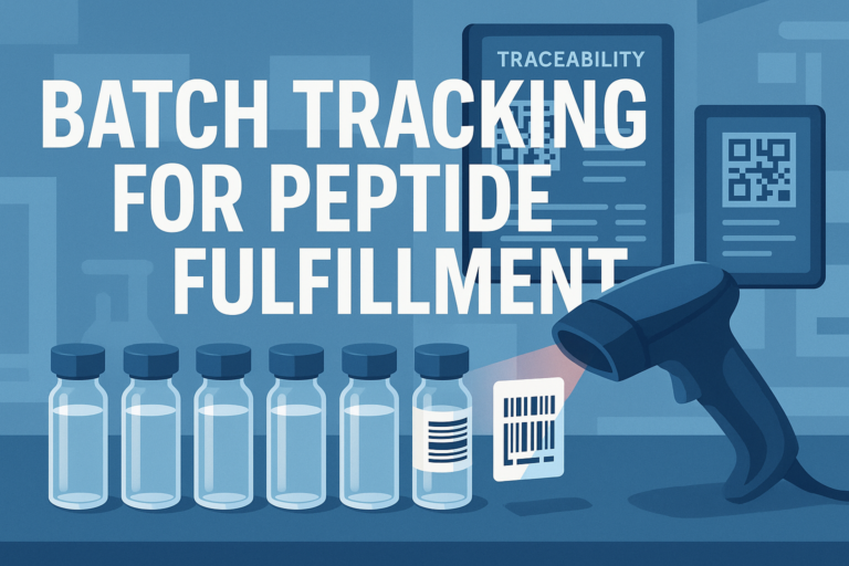 How to Implement Batch Tracking for Peptide Fulfillment