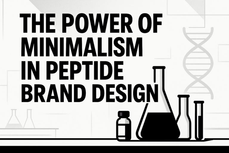 The Power of Minimalism in Peptide Brand Design