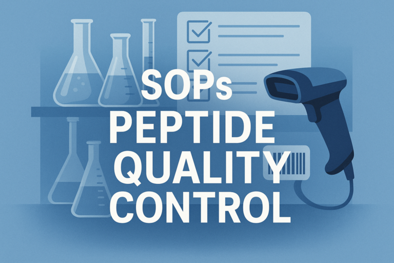 The Role of Standard Operating Procedures in Peptide Quality Control
