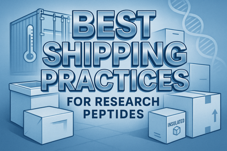 The Best Shipping Practices for Research Peptides