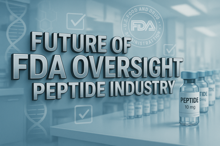 The Future of FDA Oversight in the Peptide Industry