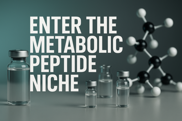 How to Enter a Specialized Niche Like Metabolic Research Peptides