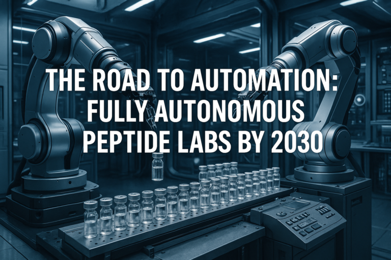 The Road to Automation: Fully Autonomous Peptide Labs by 2030