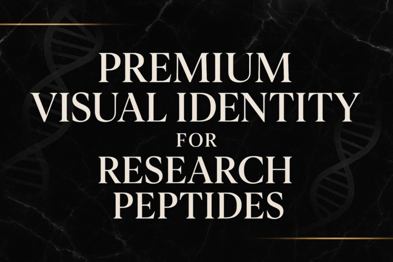 Building a Premium Visual Identity for Research Peptides