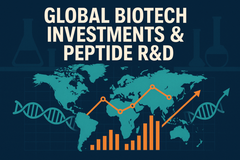 Global Biotech Investments and Their Effect on Peptide R&D