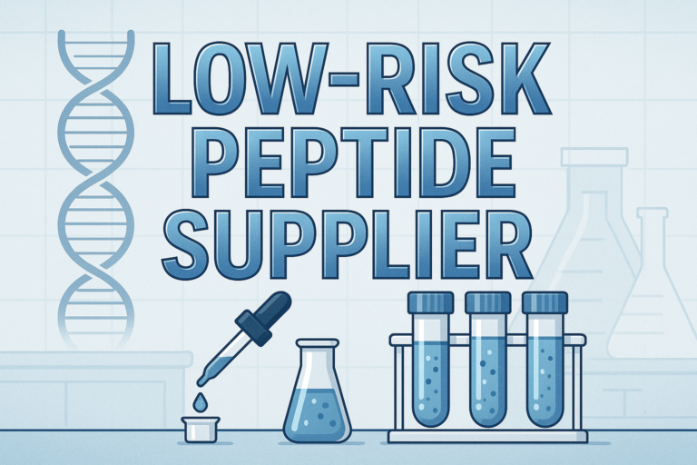 What Makes a Research Peptide Supplier “Low Risk” for Clinics