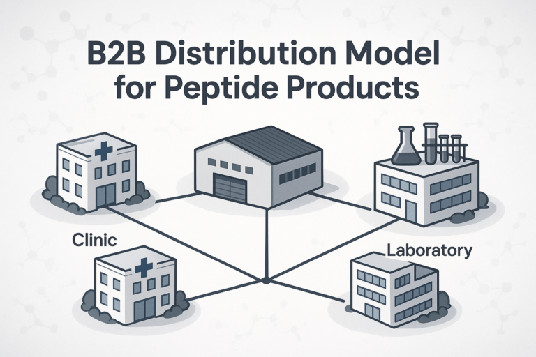 How to Build a B2B Distribution Model for Peptide Products