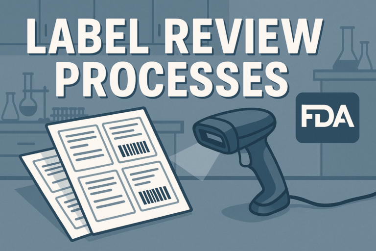 Label Review Processes in U.S. Research Peptide Labs