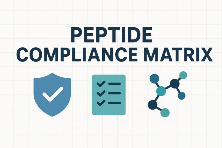 How to Create a Peptide Product Compliance Matrix