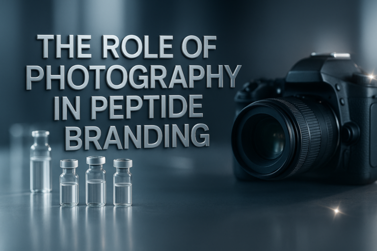 The Role of Photography in Peptide Branding