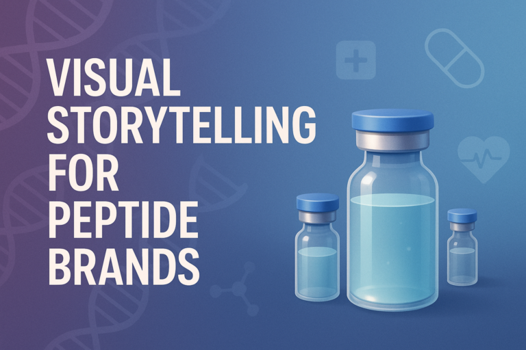 How to Use Visual Storytelling to Differentiate Your Peptide Brand