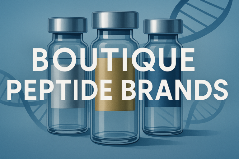 The Boutique Niche Model: Small-Batch, High-Trust Peptide Brands