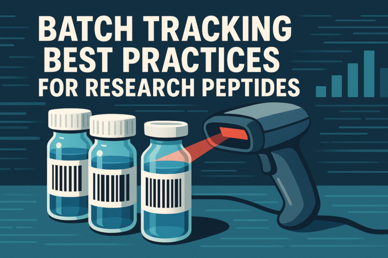 Batch Tracking Best Practices for Research Peptides in the U.S.