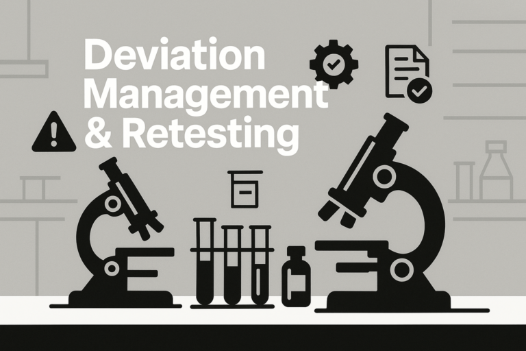 How Reputable Peptide Suppliers Handle Deviations and Retesting