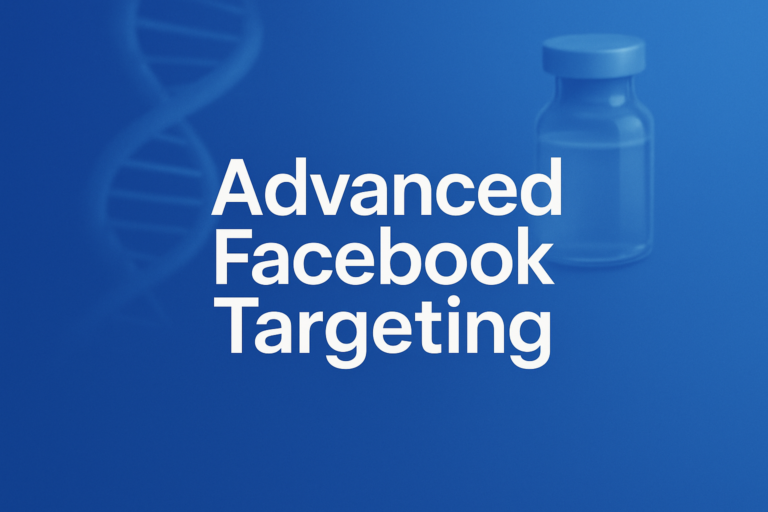 Advanced Facebook Targeting Strategies for Peptide Brands