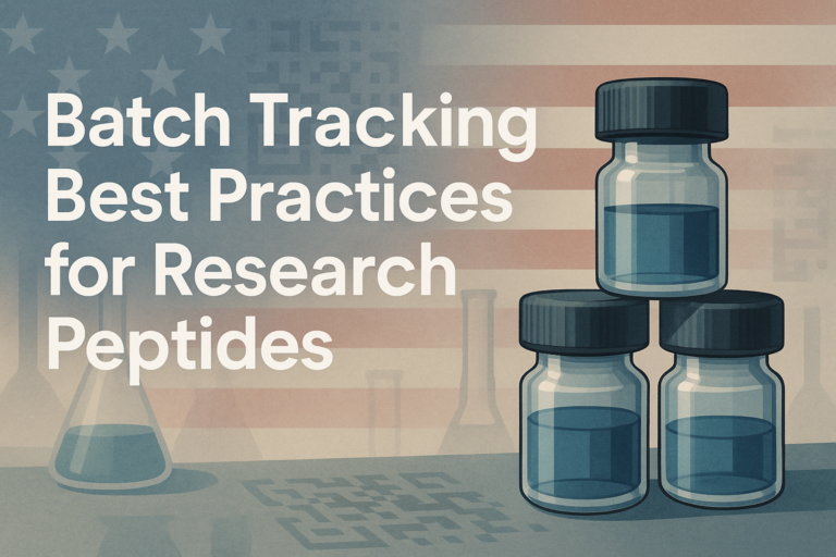 Batch Tracking Best Practices for Research Peptides in the U.S.