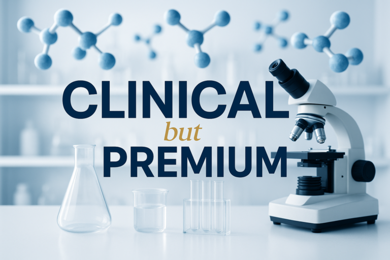 How to Build a “Clinical but Premium” Aesthetic for Peptide Brands