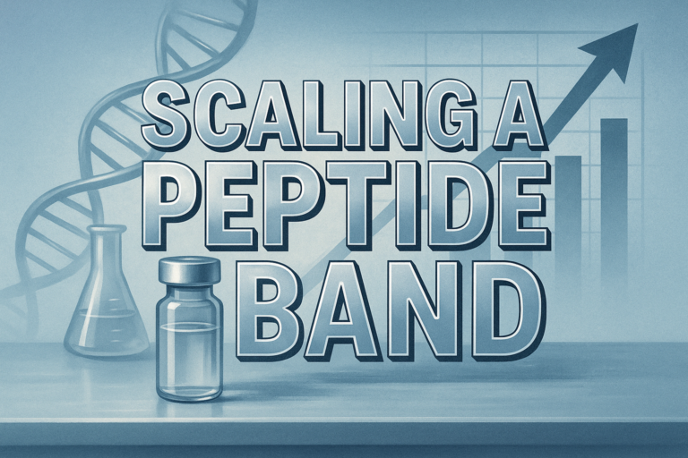 Case Study: Scaling a Peptide Brand Through Longevity Niche Demand
