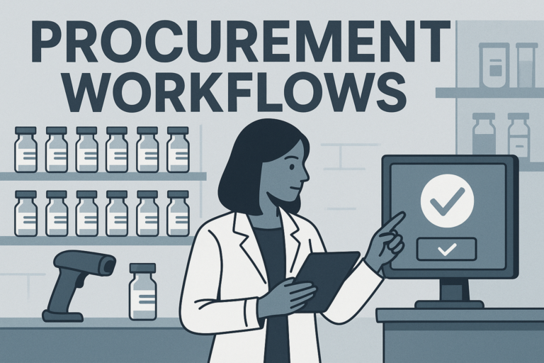 Procurement Workflows for Research Materials in Healthcare Clinics
